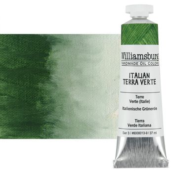 Williamsburg Handmade Oil Paint - Italian Terra Verte, 37ml Tube