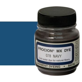 Jacquard Procion MX Dye 2/3 oz Navy