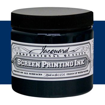 Jacquard Screen Printing Ink 16 oz Jar - Navy