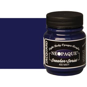 Jacquard Neopaque Fabric Color (Sneaker Series) - Navy, 2.25oz Jar