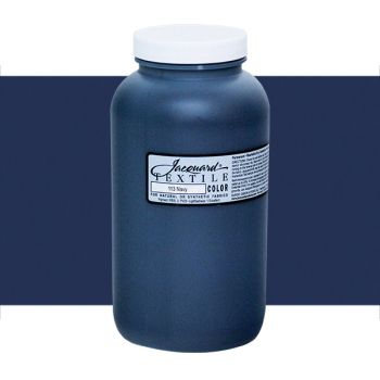 Jacquard Permanent Textile Color Quart Jar - Navy Blue