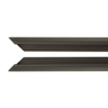 Basic Metal Sectional Frame Pair of 9" - Frost Black