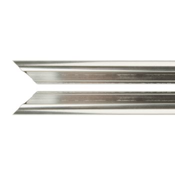 Basic Metal Sectional Frame Pair of 36" - Shiny Silver