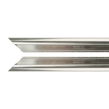 Basic Metal Sectional Frame Pair of 20" - Shiny Silver