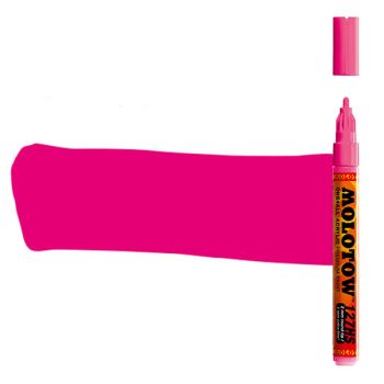 Molotow ONE4ALL 2mm Marker - Neon Pink Fluorescent
