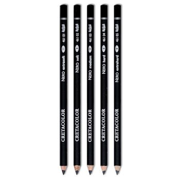 Cretacolor Nero Oil Pencil Packs of 3