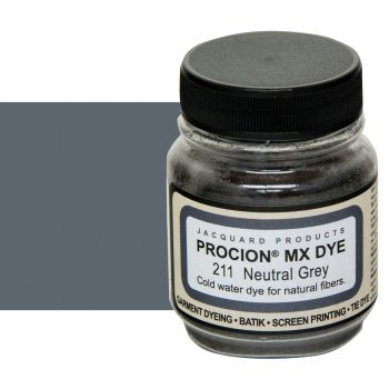 Jacquard Procion MX Dye 2/3 oz Neutral Gray