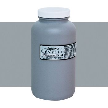 Jacquard Permanent Textile Color Quart Jar - Neutral Gray