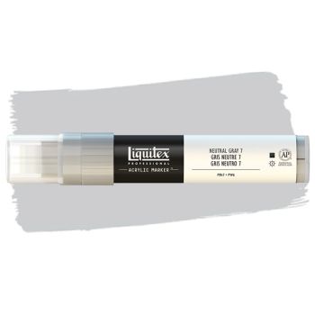 Liquitex Professional Paint Marker Wide (15mm) - Neutral Gray 7