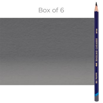 Derwent Inktense Pencil Box of 6 No. 2120 - Neutral Grey