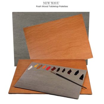 New Wave Posh Wood Tabletop Palettes