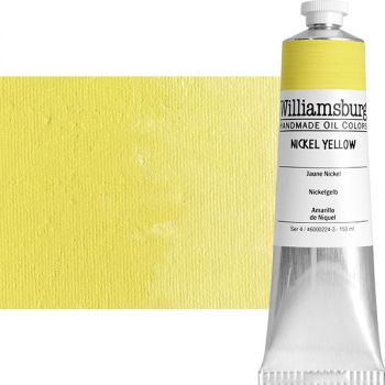 Williamsburg Handmade Oil Paint - Nickel Yellow, 150ml Tube