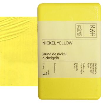 R&F Encaustic Paint 333 ml Nickel Yellow