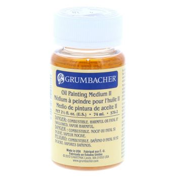 Grumbacher Pre-Tested Oil Painting Medium No. 2 2.5 oz Bottle