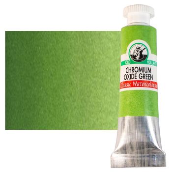 Old Holland Classic Watercolor 18ml Tube - Chrome Oxide Green