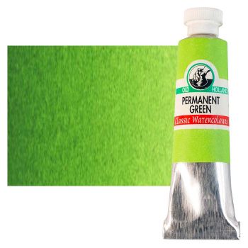 Old Holland Classic Watercolor 18ml - Permanent Green