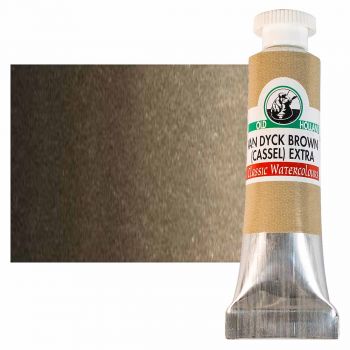 Old Holland Classic Watercolor 18ml - Van Dyck Brown Extra