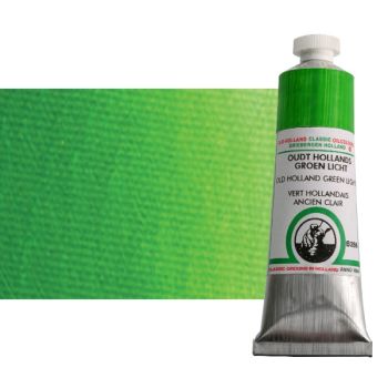 Old Holland Classic Oil Color 40 ml Tube - Old Holland Green Light 