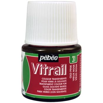 Pebeo Vitrail Color Old Pink 45ml