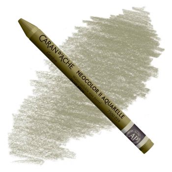 Caran d'Ache Neocolor II Water-Soluble Wax Pastels - Olive Brown, No. 039