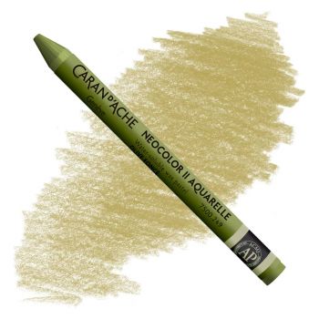 Caran d'Ache Neocolor II Water-Soluble Wax Pastels - Olive, No. 249