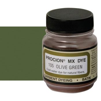 Jacquard Procion MX Dye 2/3 oz Olive Green