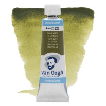 Van Gogh Watercolors - Olive Green, 10ml Tube
