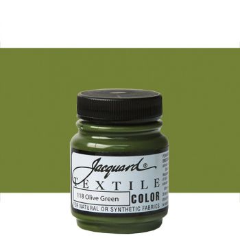 Jacquard Permanent Textile Color 2.25 oz. Jar - Olive Green