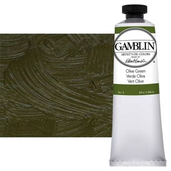 Gamblin Artist's Oil Color 37 ml Tube - Olive Green