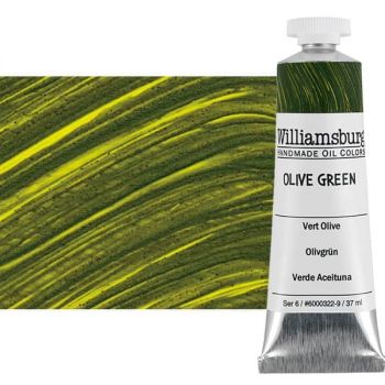 Williamsburg Handmade Oil Paint 37 ml - Olive Green