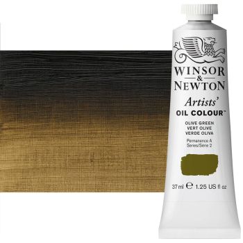 Winsor & Newton Artists' Oil Color 37 ml Tube - Olive Green