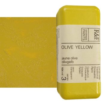 R&F Encaustic Paint 104Ml Olive Yellow