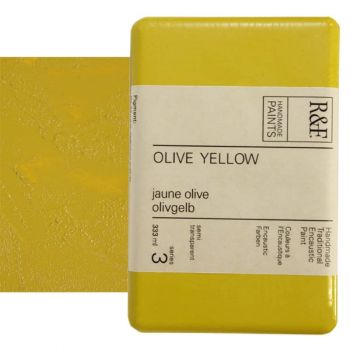 R&F Encaustic Paint 333Ml Olive Yellow
