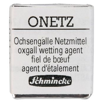 Schmincke Horadam Half-Pan Watercolor Onetz (Oxgall) Wetting Agent