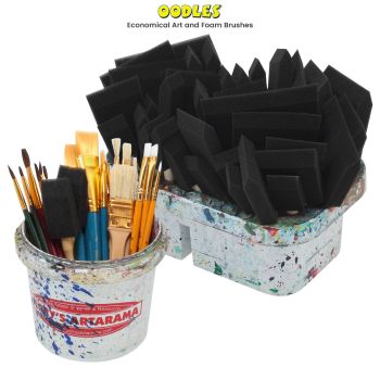 Oodles of Brushes and Foam Brush Sets