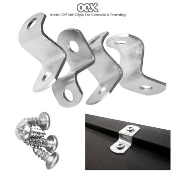 OOK Canvas Offset Clips (Framing Hardware