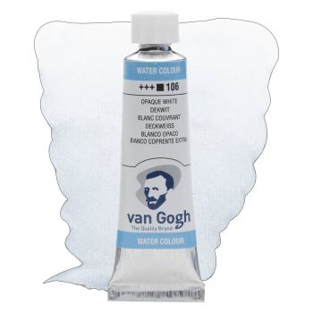 Van Gogh Watercolor 10ml - Opaque White 