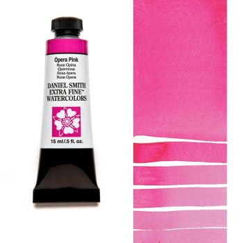 Daniel Smith Extra Fine Watercolors - Opera Pink, 15 ml Tube