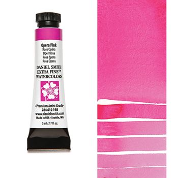 Daniel Smith Extra Fine Watercolors - Opera Pink, 5 ml Tube