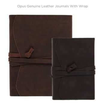 Opus Genuine Leather Journals with Wrap