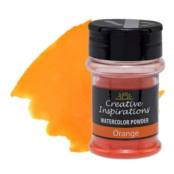 Creative Inspirations Watercolor Powder - Orange, 38 grams