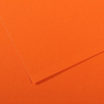 Orange/453 Canson Mi-Teintes Sheet 19" x 25" (Pack of 10)