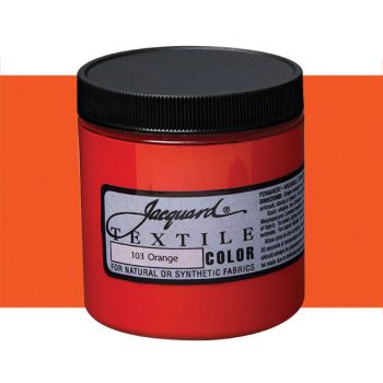Jacquard Permanent Textile Color 8 oz. Jar - Orange