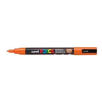 Posca Acrylic Paint Marker 0.9-1.3 mm Fine Tip Orange