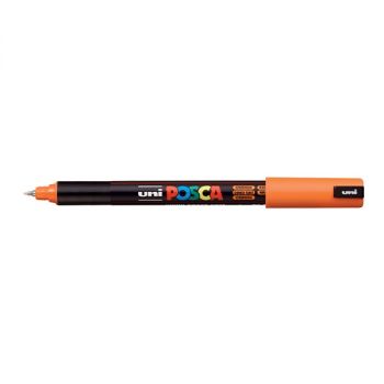 Posca Acrylic Paint Marker 0.7 mm Ultra-Fine Tip Orange