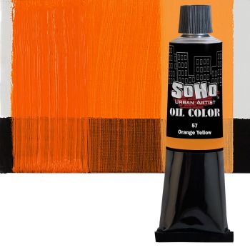 SoHo Artist Oil Color Orange Yellow 170ml Tube