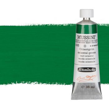 Schmincke Mussini Oil Color 35ml - Oriental Green