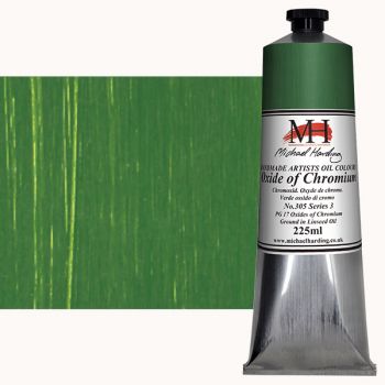 Michael Harding Handmade Artists Oil Color 225ml - Oxide of Chromium