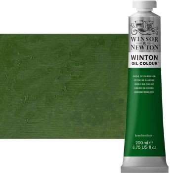 Winton Oil Color 200ml Tube - Oxide Of Chromium