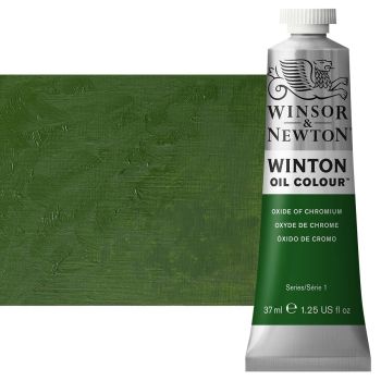 Winton Oil Color 37ml Tube - Oxide Of Chromium